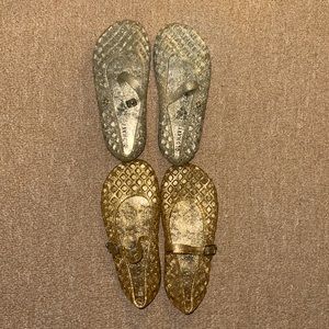 2 Pairs of Old Navy Jelly Shoes (Size 10)